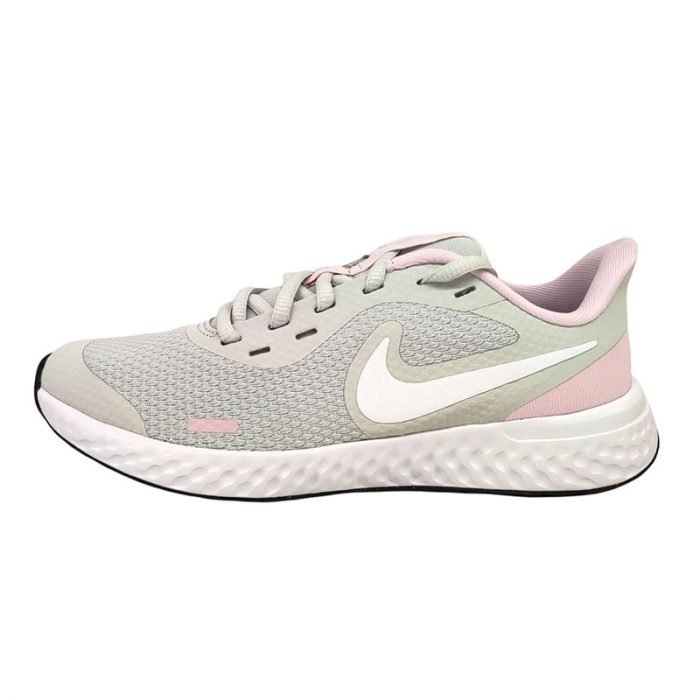 Nike revolution5 grigio rosa sinistra