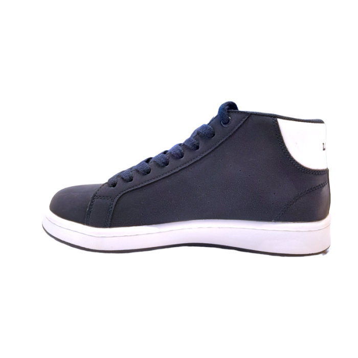 Calzatura sneakers avenue mid blu-navy alta per bambino - Levi's