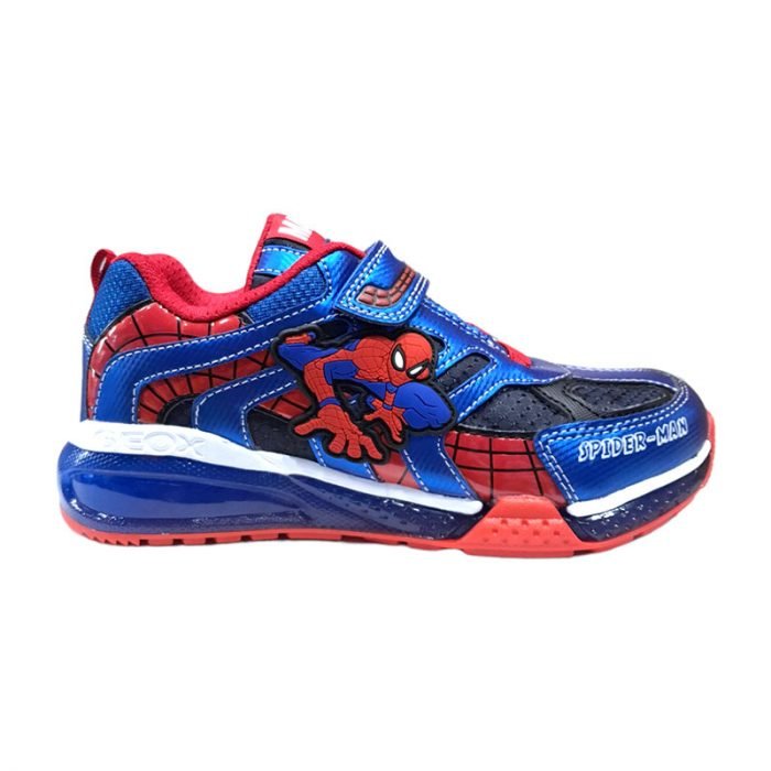 Sneakers Spider-Man con luci Geox destra