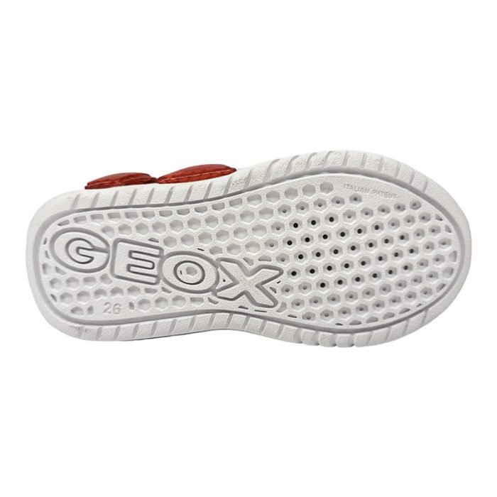 Sneakers grigia con luci Geox suola