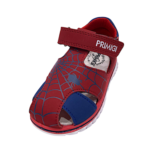 Sandali ragnetto bambino spider-man blu-rosso con strappo - Primigi