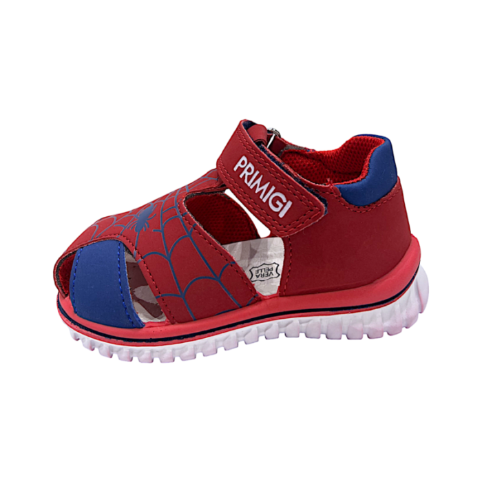 Sandali ragnetto bambino spider-man blu-rosso con strappo - Primigi