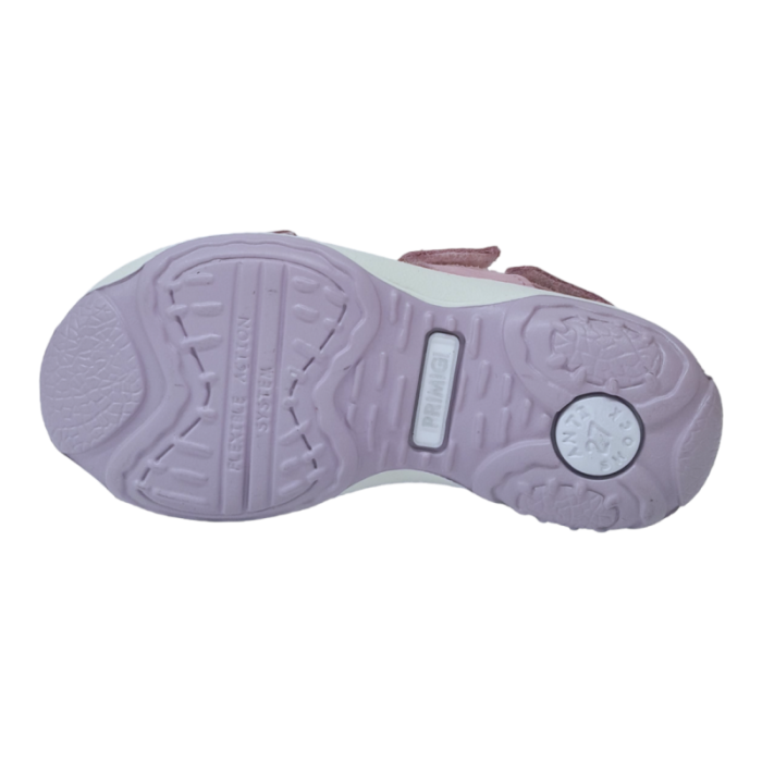 Sandalo bambina a fascia colore rosa geranio - Primigi