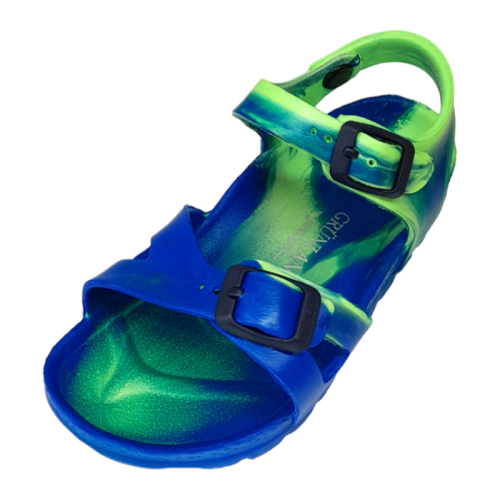 Sandalo mare gomma bambino royal multicolore - Grunland