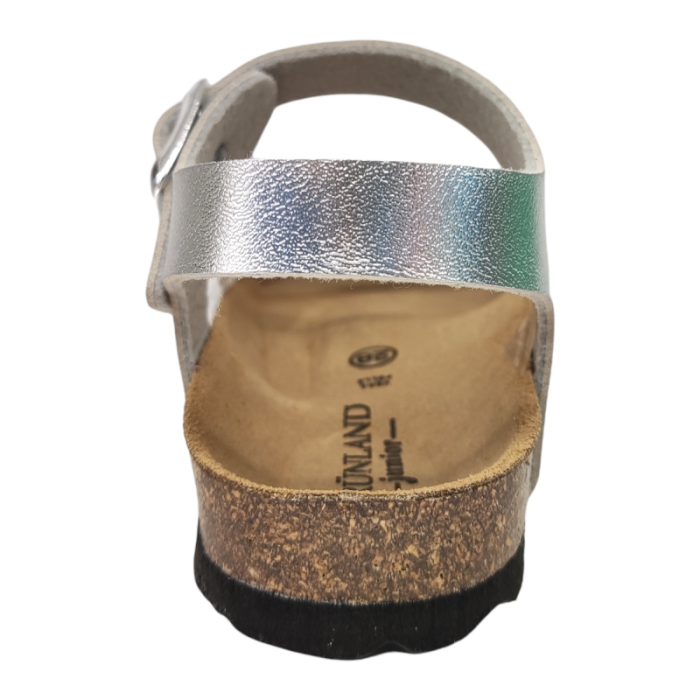 Sandalo per bambina argento multicolor zebrato - Grunland