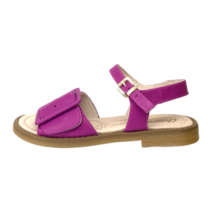 Sandalo per bambina color lilla smaltato - Chiara Luciani