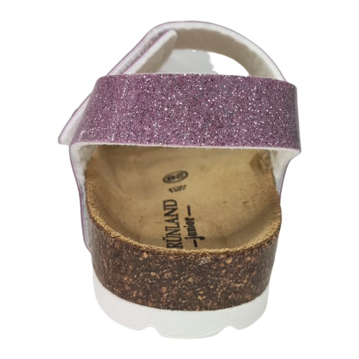 Sandalo per bambina magenta glitter - Grunland