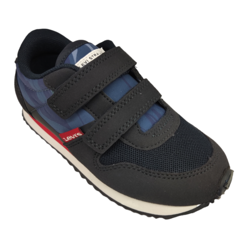 Scarpa da ginnastica sneakers alex per bambino mini navy camouflage - Levi's