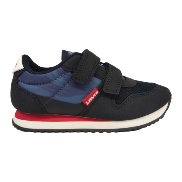 Scarpa da ginnastica sneakers alex per bambino mini navy camouflage - Levi's