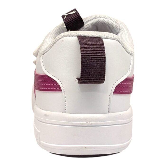 Scarpa ginnica con strappi totalmente in similpelle white-magenta - Puma