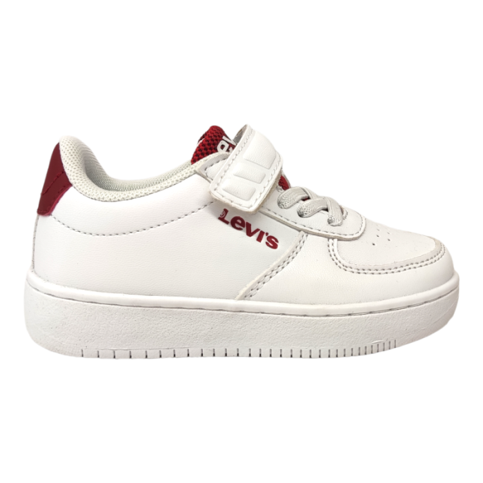 Scarpe da ginnastica sneakers new union mini white red - Levi's