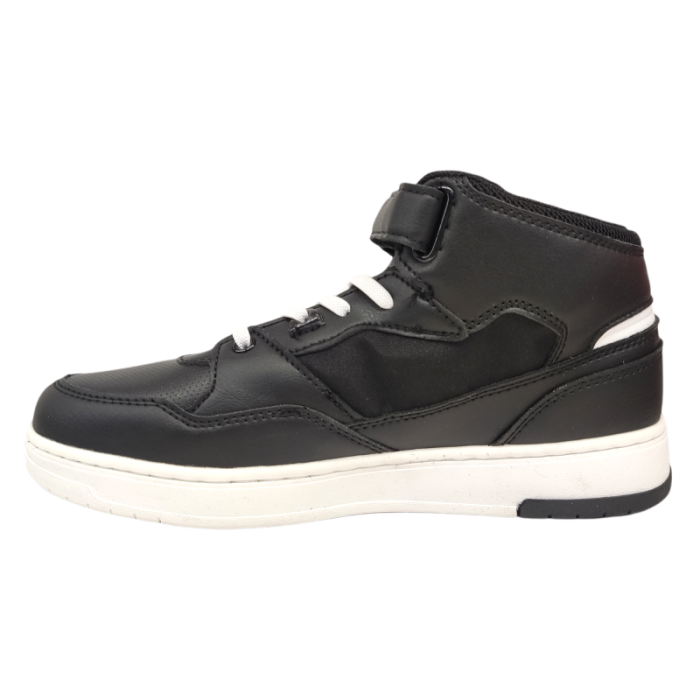 Scarpe sportive sneakers alte block black nera per bambino - Levi's