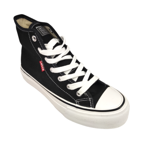 Scarpe sportive sneakers high ball mid black alte - Levi's