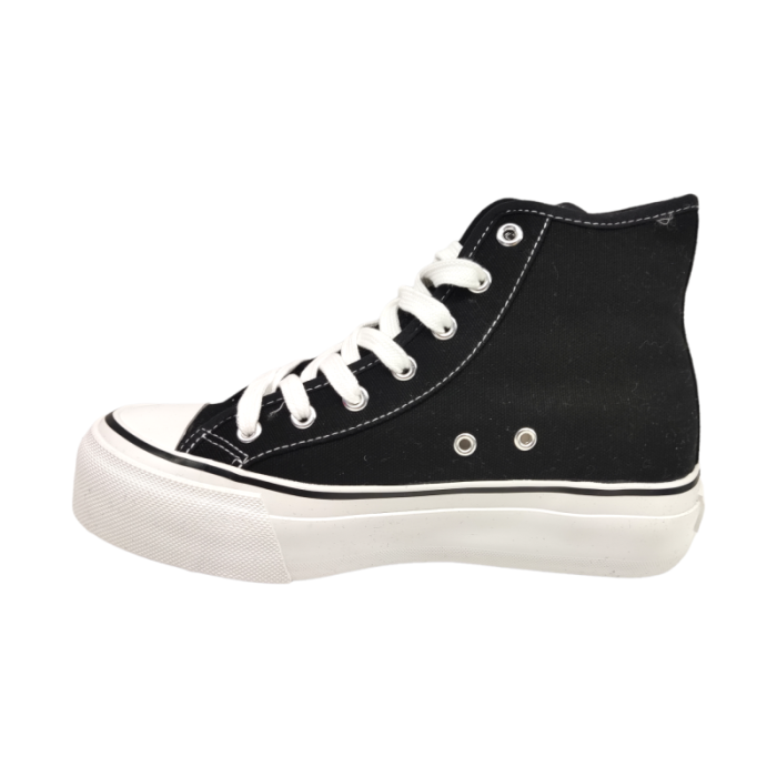 Scarpe sportive sneakers high ball mid black alte - Levi's