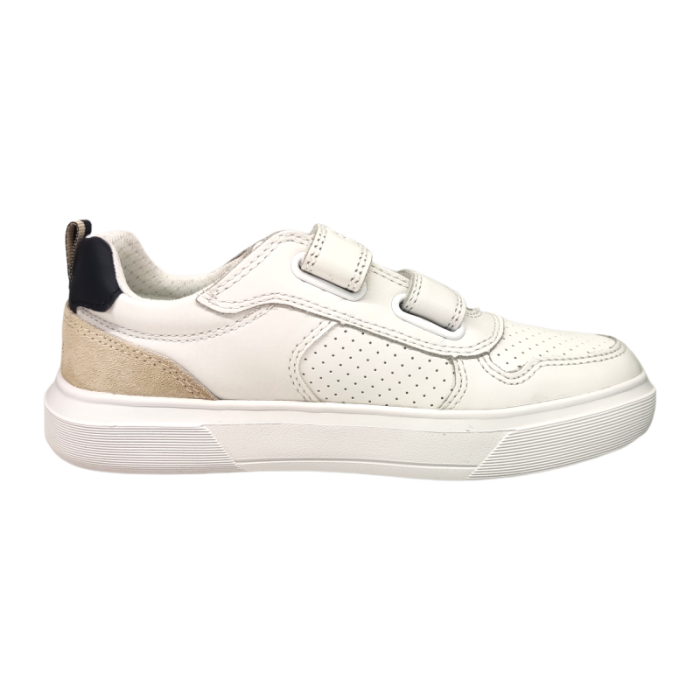 Sneaker nettuno per bambino white-navy - Geox