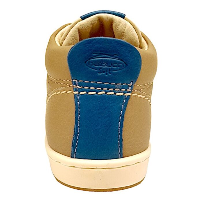 Sneaker primi passi bambino color beige-ambra con stella decorativa - Balducci