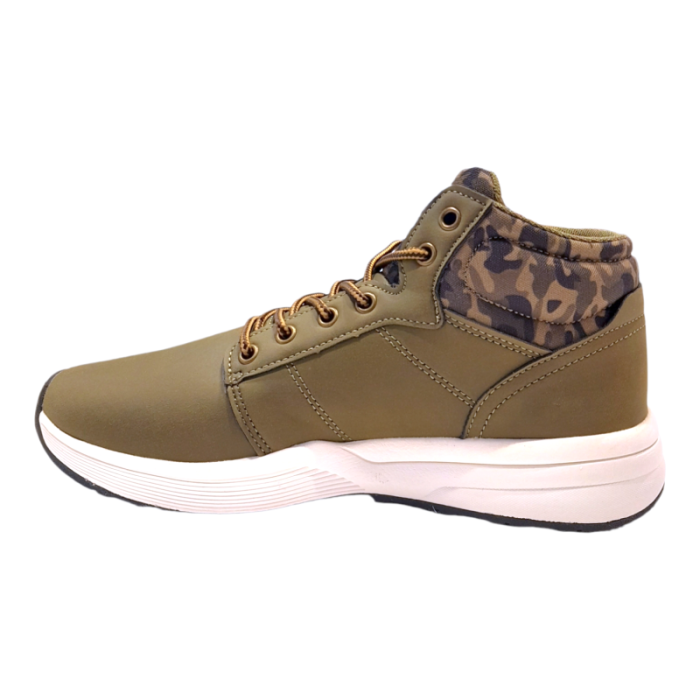 Sneaker, stivaletto new peak alta super light verde militare - Levi's