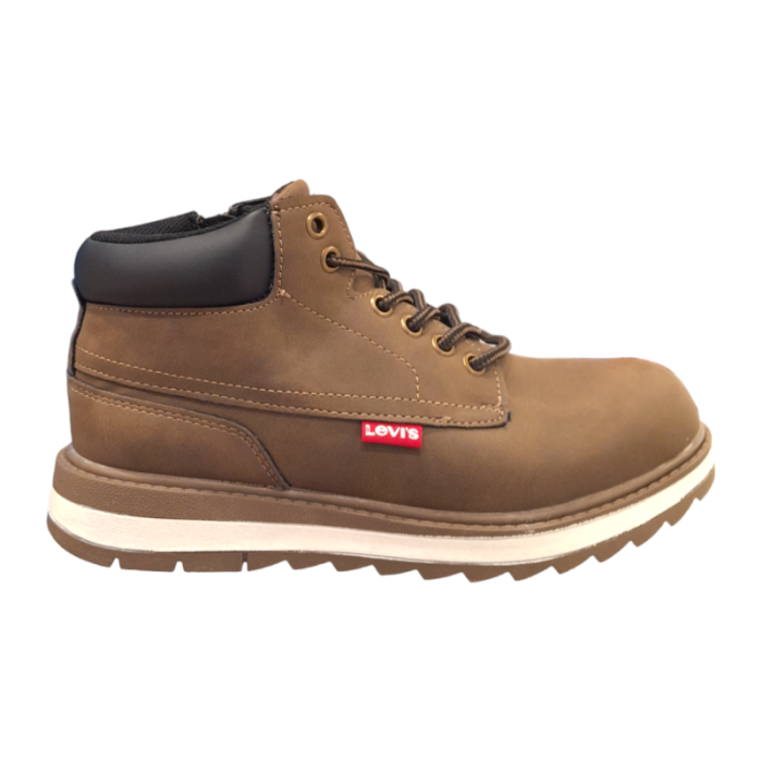 Sneaker, stivaletto path kids per bambino di colore marrone - Levi's