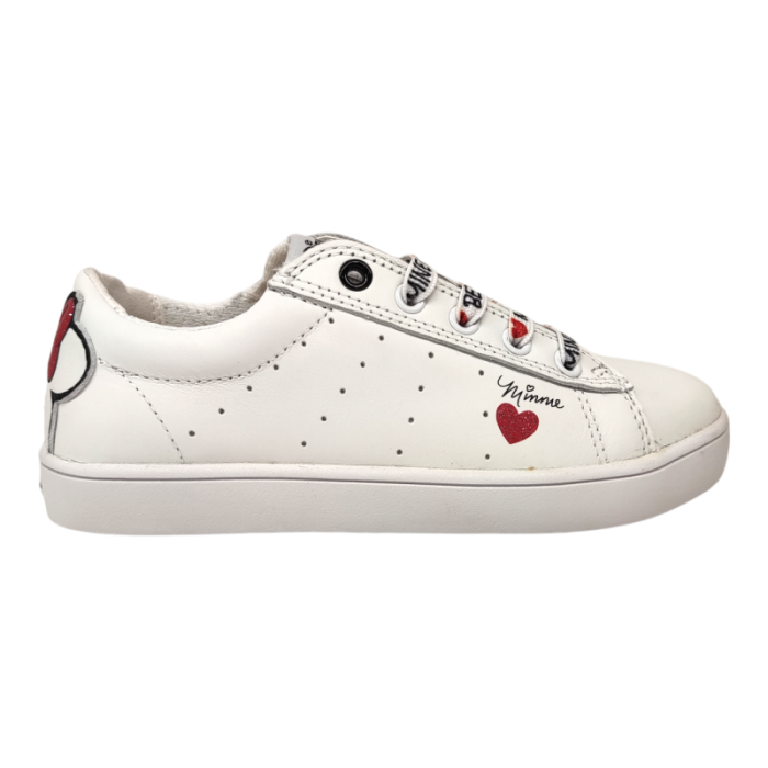 Sneakers J kathe nappa white-red serie disney minnie - Geox