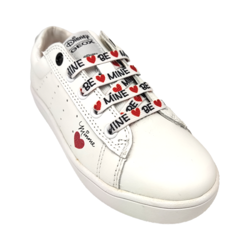 Sneakers J kathe nappa white-red serie disney minnie - Geox