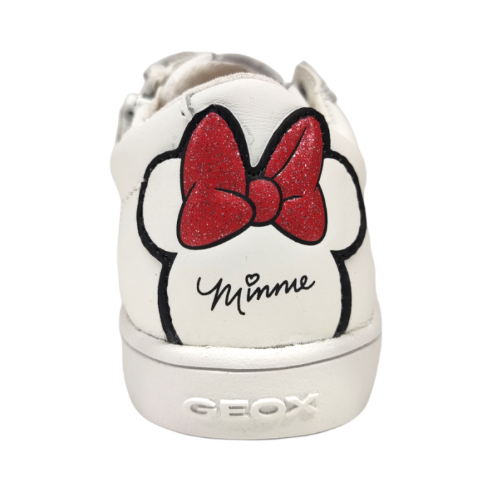 Sneakers J kathe nappa white-red serie disney minnie - Geox