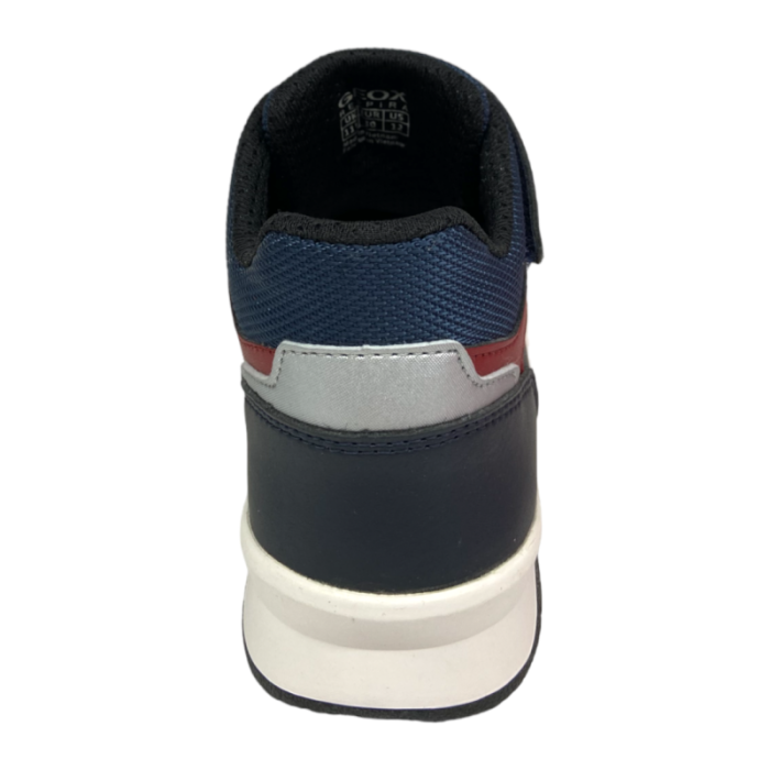 Sneakers Perth modello alto per bambino  colore navy-red - Geox