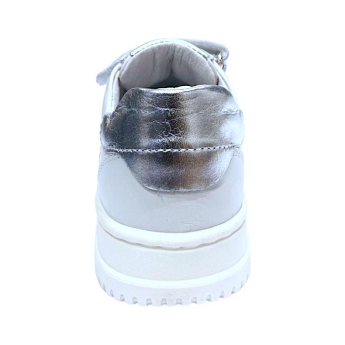 Sneakers bambino bianco con doppio strappo - Balducci