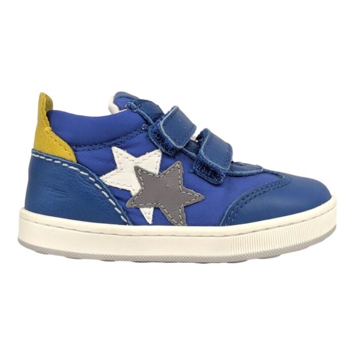 Sneakers bambino primi passi bluette con doppio strappo  - Balducci