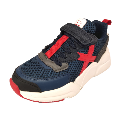 Sneakers blu da ginnastica per bambino mini track - Munich