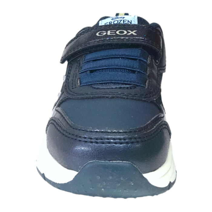 Sneakers frozen navy-platinum con luci - Geox