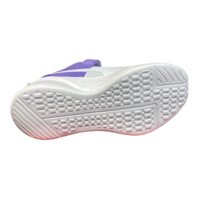 Sneakers ginnica con lacci e strappo lavander-white-silver - Puma