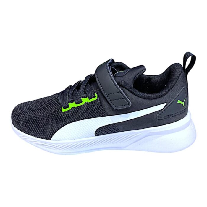 Sneakers ginnica con lacci green-white-black - Puma