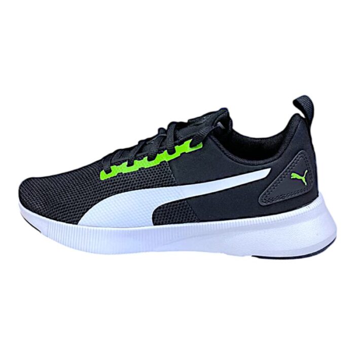 Sneakers ginnica con lacci green-white-black - Puma