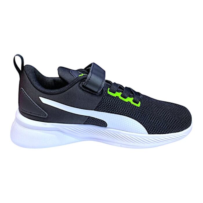 Sneakers ginnica con lacci green-white-black - Puma