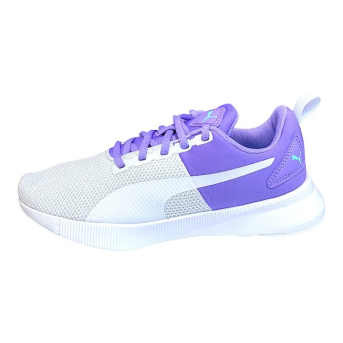 Sneakers ginnica con lacci lavander-white-silver - Puma