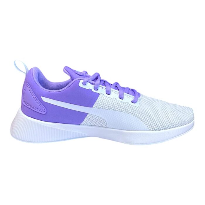 Sneakers ginnica con lacci lavander-white-silver - Puma