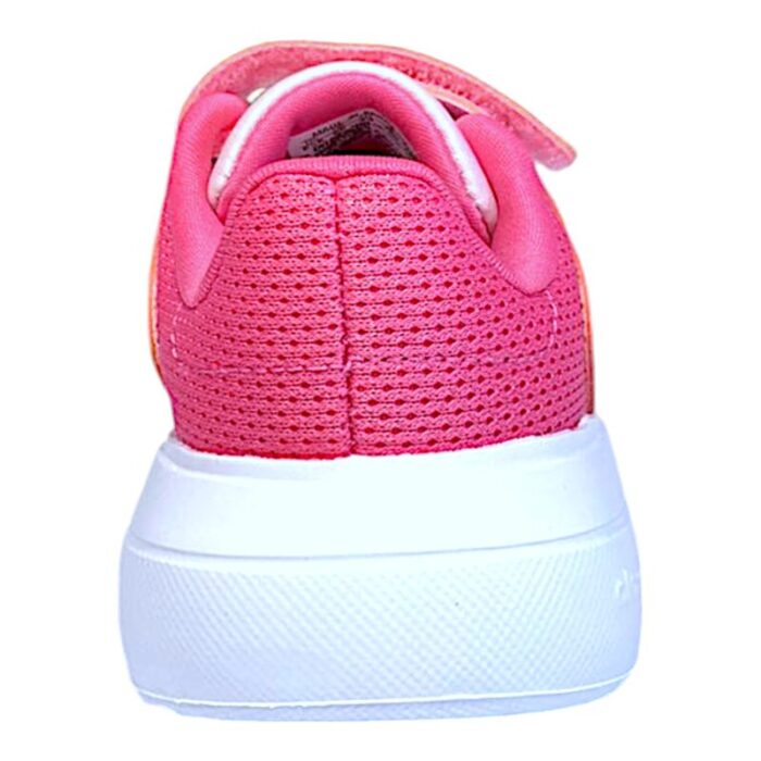 Sneakers ginnica con strappo e lacci elastici pink-white - Adidas