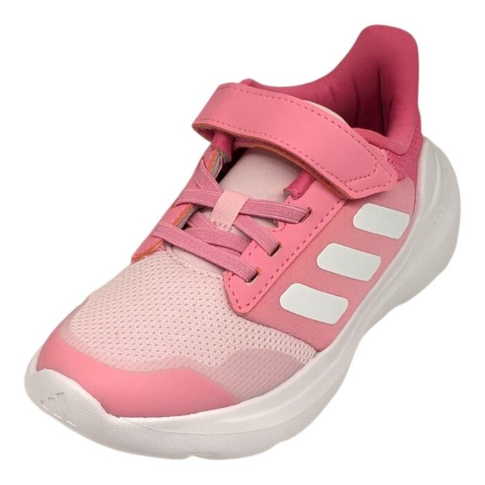 Sneakers ginnica con strappo e lacci elastici pink-white - Adidas