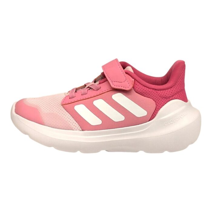 Sneakers ginnica con strappo e lacci elastici pink-white - Adidas