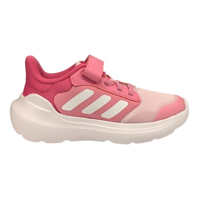 Sneakers ginnica con strappo e lacci elastici pink-white - Adidas