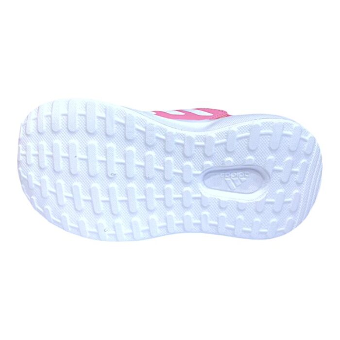 Sneakers ginnica con strappo e lacci elastici pink-white - Adidas