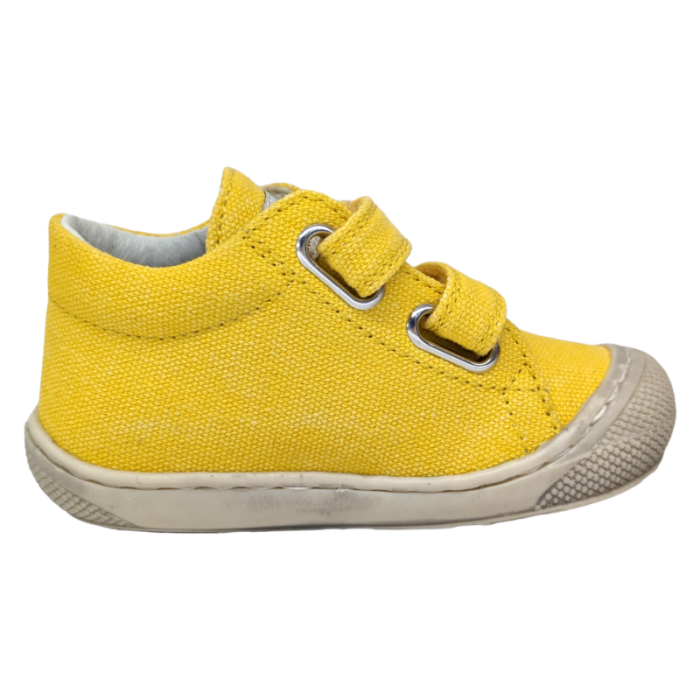 Sneakers per bambino cocoon vl giallo a strappo - Naturino