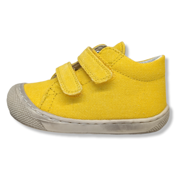 Sneakers per bambino cocoon vl giallo a strappo - Naturino