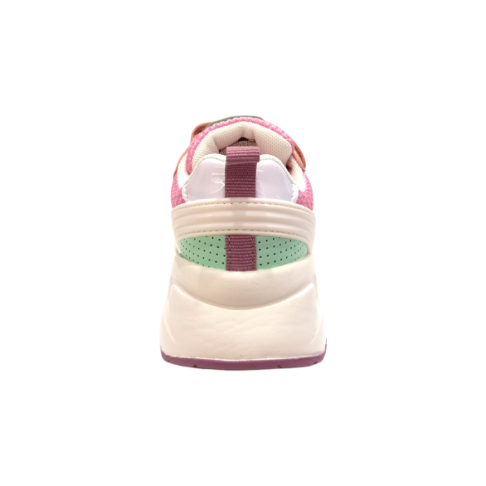 Sneakers rosa da ginnastica per bambina mini track - Munich