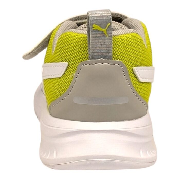 Sneakers sportiva con strappo e lacci elastici gray-white-yellow - Puma