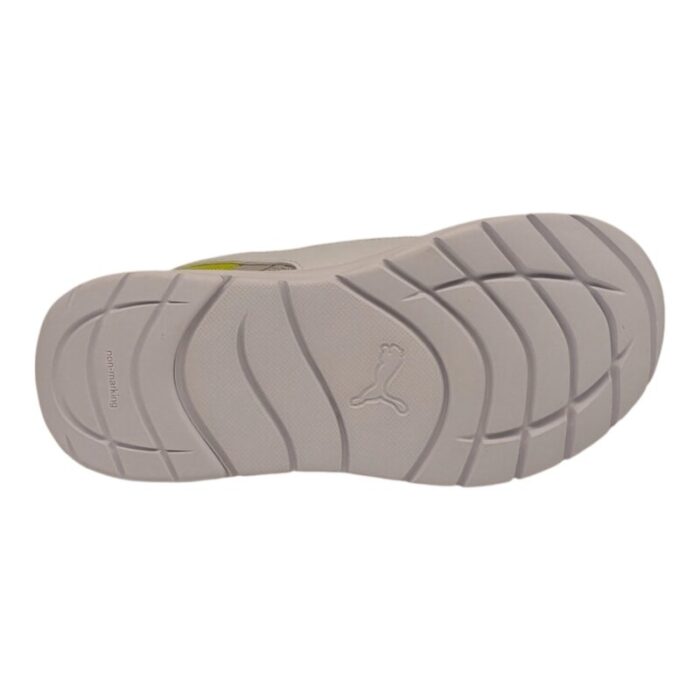 Sneakers sportiva con strappo e lacci elastici gray-white-yellow - Puma