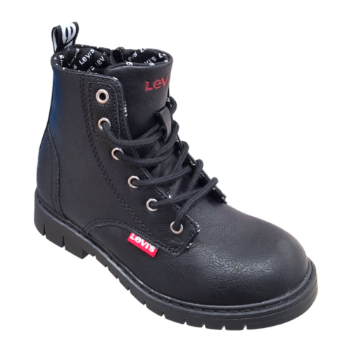 Stivali anfibi pasadena black neri per bambina - Levi's